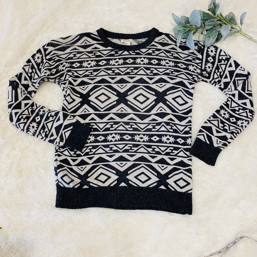 Forever 21 Aztec Sweater
